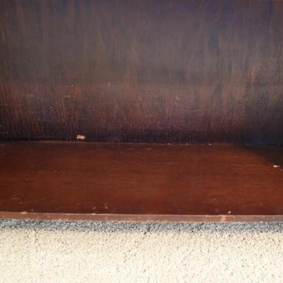 Vintage Small Solid Wood Bookshelf
