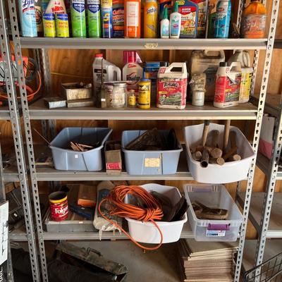Chemicals, tool, and misc. items