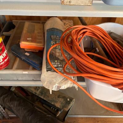 Chemicals, tool, and misc. items