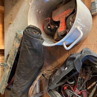 Chemicals, tool, and misc. items