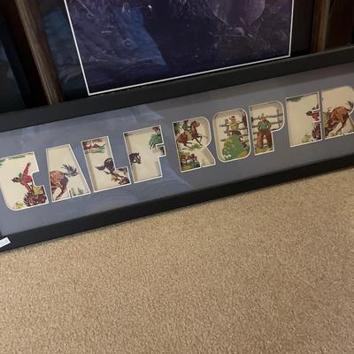 Cowboy Pictures & Mirror
