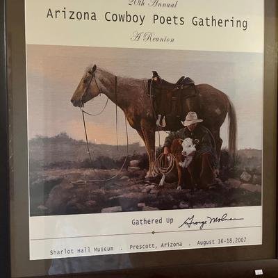 Cowboy Pictures & Mirror