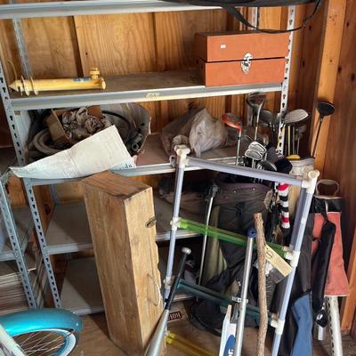 Games, golf, plumbing, bicycle