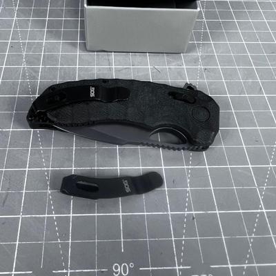 SOG Black Out Knife