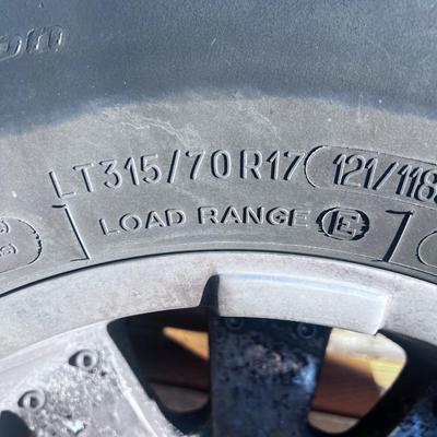Ford Super Duty Wheels 8x170 Pattern 315/70/R17