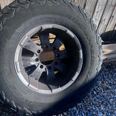 Ford Super Duty Wheels 8x170 Pattern 315/70/R17
