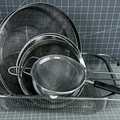 Lot of Strainers 
