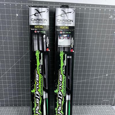 2 Boxes of Carbon Express Crossbow Bolts NEW 