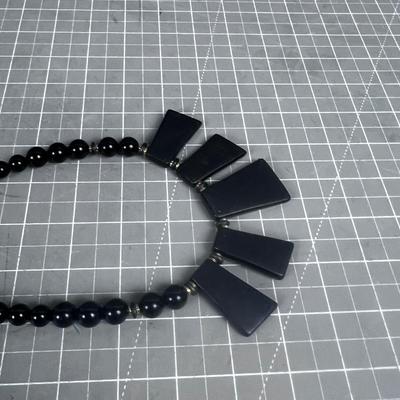 80's Designer Necklace, Awesome! Vintage 
