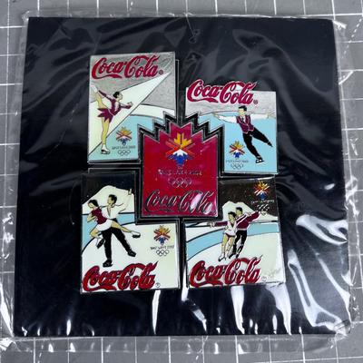 2002 Olympic Pin Set Coca-Cola Figure Skating. 