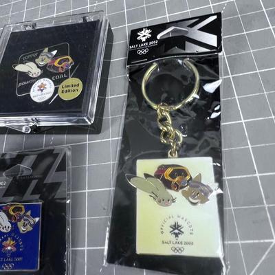 2002 Olympic Mascot Pins 