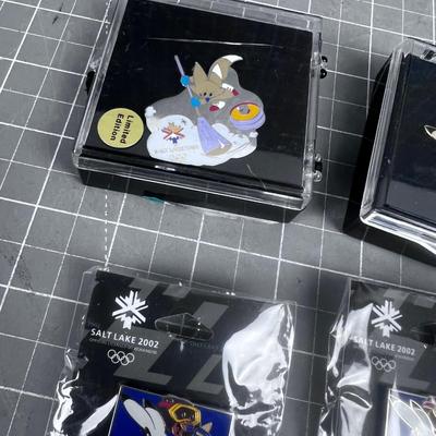 2002 Olympic Mascot Pins 
