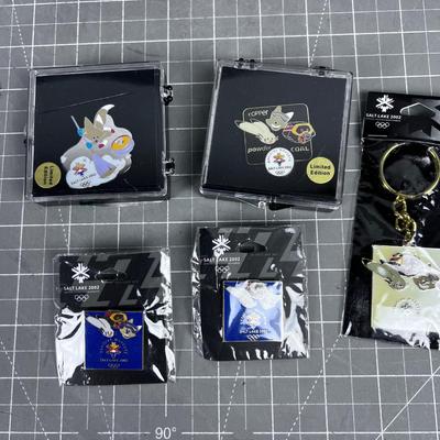 2002 Olympic Mascot Pins 