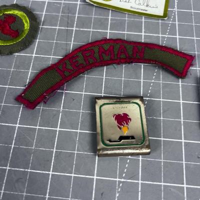 Boy Scout Pins and Merit  Badges 