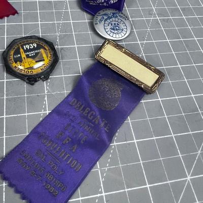  Ribbon  1930-1950's including Rose Bowl