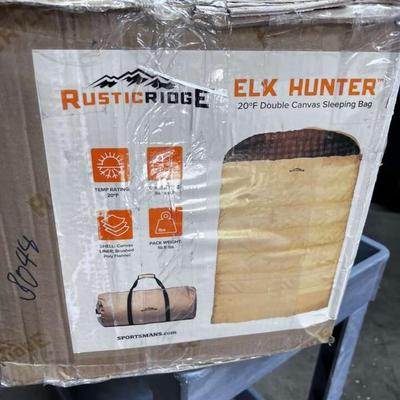 Rustic Ridge Elk Hunter 20 Degree Doublewide Rectangular Sleeping Bag