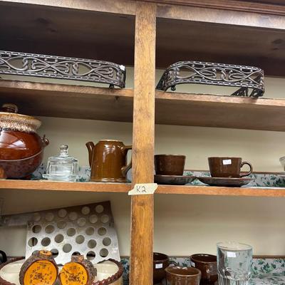 Fiesta Dishes & Decorated Cake Pan holders