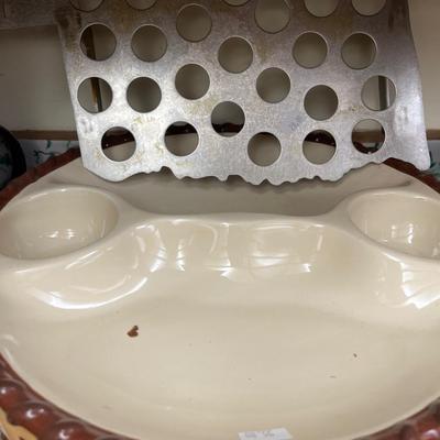 Fiesta Dishes & Decorated Cake Pan holders