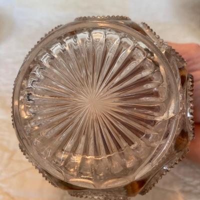 EAPG creamer loops and drops US glass co