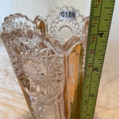 Heisey creamer 1897 beaded panel
