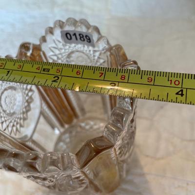 Heisey creamer 1897 beaded panel