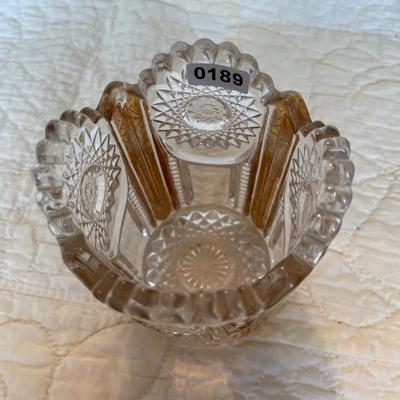 Heisey creamer 1897 beaded panel