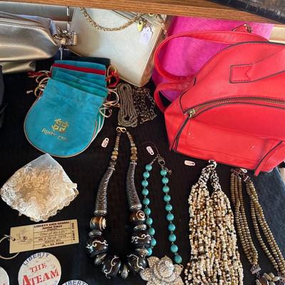 Jewelry Earring's & Purses, Necklaces Bracelets, purses