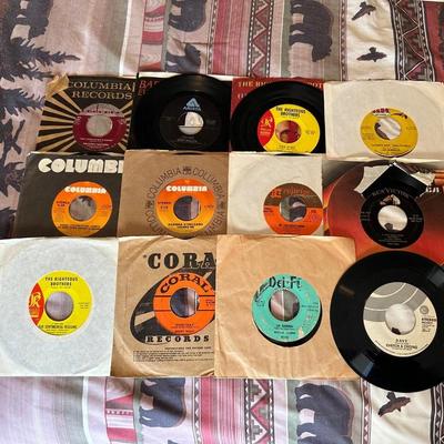 A VARIETY OF MUSIC ON VINYL 45's