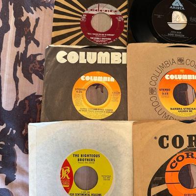 A VARIETY OF MUSIC ON VINYL 45's