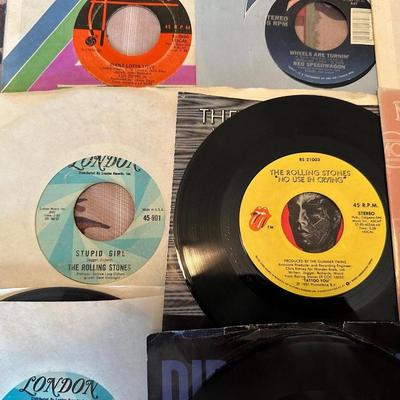 ROCK & ROLL ON VINYL 45's
