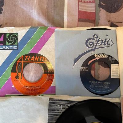 ROCK & ROLL ON VINYL 45's