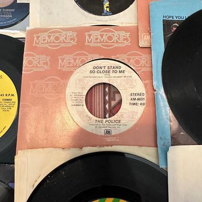 ROCK & ROLL ON VINYL 45's