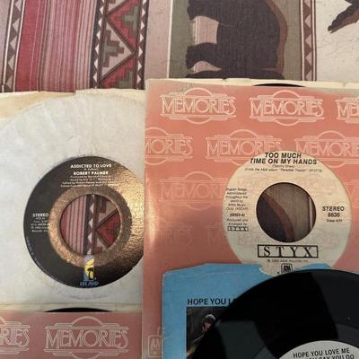 ROCK & ROLL ON VINYL 45's