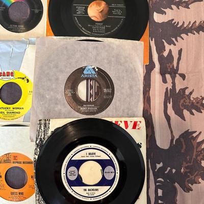 NEIL DIAMOND, THE EAGLES AND MORE ON VINYL 45's