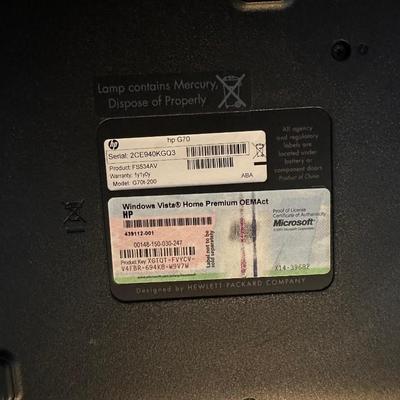HP LAPTOP MODEL G70t-200