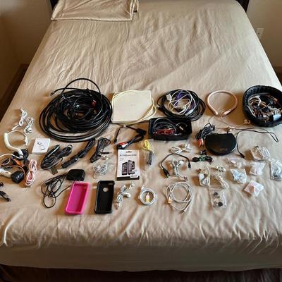 CHARGERS, EARBUDS, HEADPHONES, ADAPTERS AND MORE