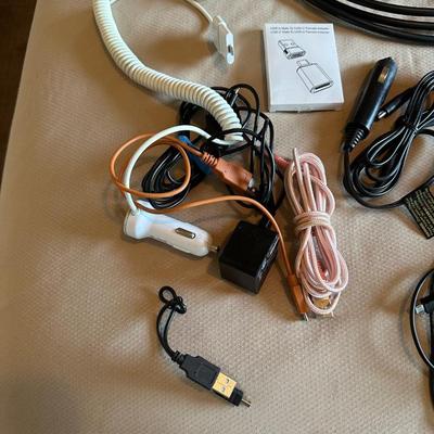 CHARGERS, EARBUDS, HEADPHONES, ADAPTERS AND MORE