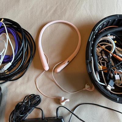 CHARGERS, EARBUDS, HEADPHONES, ADAPTERS AND MORE