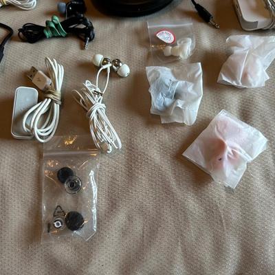 CHARGERS, EARBUDS, HEADPHONES, ADAPTERS AND MORE