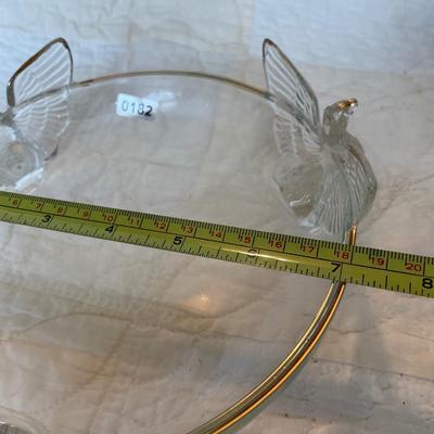 Jeannette-3footed-glass bowl with birds