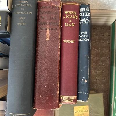 A VARIETY OF BOOKS