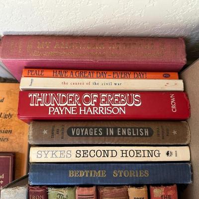 A VARIETY OF BOOKS (2)