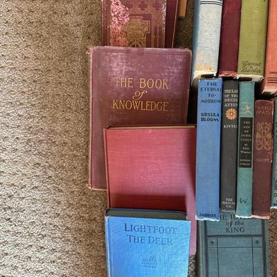 A VARIETY OF BOOKS (2)
