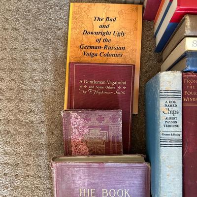 A VARIETY OF BOOKS (2)