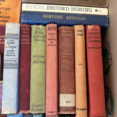 A VARIETY OF BOOKS (2)