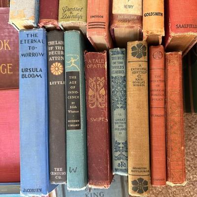 A VARIETY OF BOOKS (2)