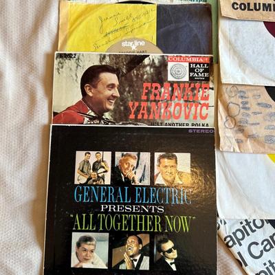 A COLLECTION OF MUSIC ON VINYL 45's