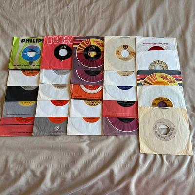 A VARIETY OF MUSIC ON VINYL 45's