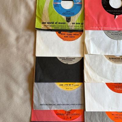 A VARIETY OF MUSIC ON VINYL 45's