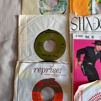 MUSIC ON VINYL 45's